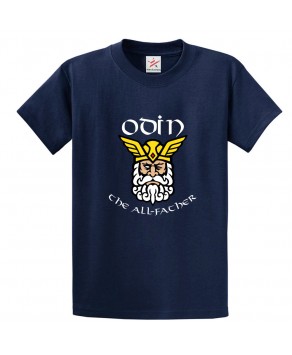 Odin The All Father Classic Unisex Kids and Adults T-Shirt For Historical TV Show Fans 